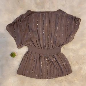 Jennifer Lopez sequin blouse